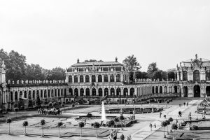 Foto: »Zwinger ( Dresden ) - No.3« (black and white)