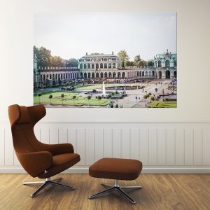 Foto: »Zwinger ( Dresden ) - No.3« (butlaix look), 150 x 100 cm Fotodruck an Wand
