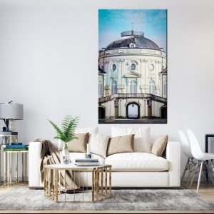 Foto: »Schloss Solitude - No.1« (butlaix look), 90 x 150 cm Fotodruck an Wand