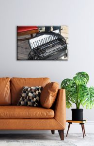 Foto: »Akkordeon [accordion] - No.1« (natural colors), 60 x 40 cm Fotodruck an Wand