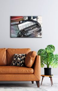 Foto: »Akkordeon [accordion] - No.1« (butlaix look), 60 x 40 cm Fotodruck an Wand