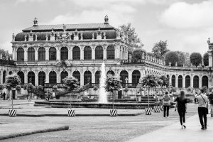 Foto: »Zwinger / Dresden - No.1 (black and white)«