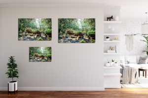Foto: »Garten Eden (Schloss Braunfels - No.12)« - [butlaix look], 60 x 40, 90 x 60, 120 x 80 cm Fotodruck an Wand