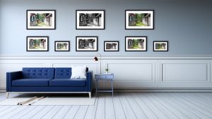 Foto: »Schloss Braunfels - No.1« (butlaix look, black and white, natural colors), 30, 45, 60 x 20, 30, 40 cm Fotodruck an Wand
