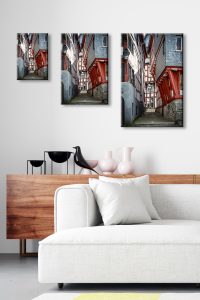 Foto: »Altstadt von Limburg an der Lahn - No.1« (natural colors), 40 x 60, 60 x 90, 80 x 120 cm Fotodruck an Wand