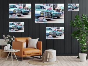 Foto: »Oldtimer [vintage car] - No.8« (butlaix look, black and white, natural colors), 45 x 30, 60 x 40, 75 x 50, 90 x 60, 120 x 80 cm Fotodruck an Wand