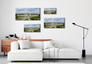 Foto: »Residenzschloss Ludwigsburg - No.1« (natural colors), 60 x 30, 80 x 40, 100 x 50, 120 x 60 cm Fotodruck an Wand