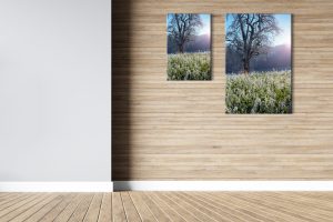 Foto: »Winterstimmung [winter mood] - No.11« (natural colors), 40 x 60, 60 x 90 cm Fotodruck an Wand