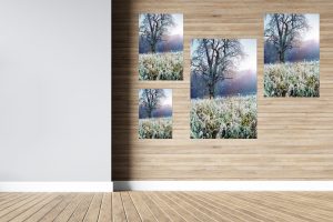 Foto: »Winterstimmung [winter mood] - No.11« (butlaix look), 30 x 45, 40 x 60, 50 x 75, 60 x 90 cm Fotodruck an Wand