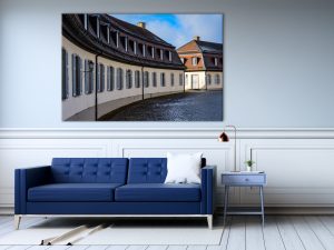 Foto: »Schloss Solitude - No.5« (natural colors), 150 x 100 cm Fotodruck an Wand