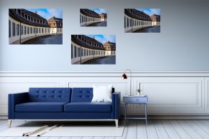 Foto: »Schloss Solitude - No.5« (natural colors), 45 x 30, 60 x 40, 75 x 50, 90 x 60 cm Fotodruck an Wand